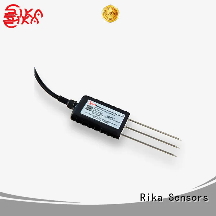 Rika Sensors soil temperature and moisture sensor manufacturer for soil monitoring