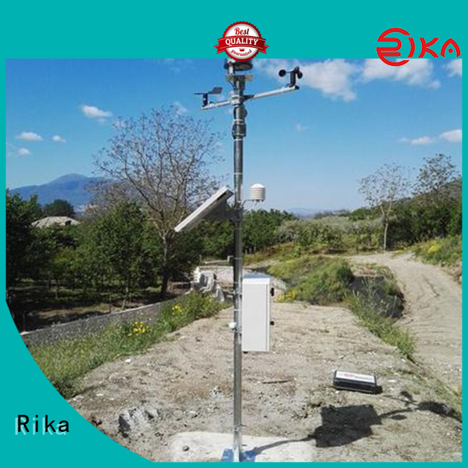 Proveedor de soluciones de estación de monitoreo meteorológico Rika para monitoreo meteorológico
