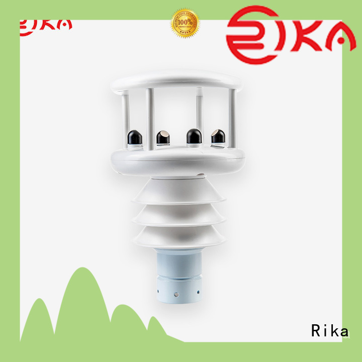 Rika best weather station solution provider for wind speed & direction detecting