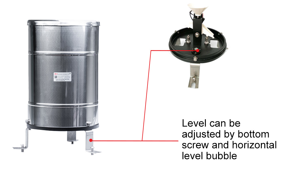 Rika perfect professional rain gauge manufacturer for measuring rainfall amount-14