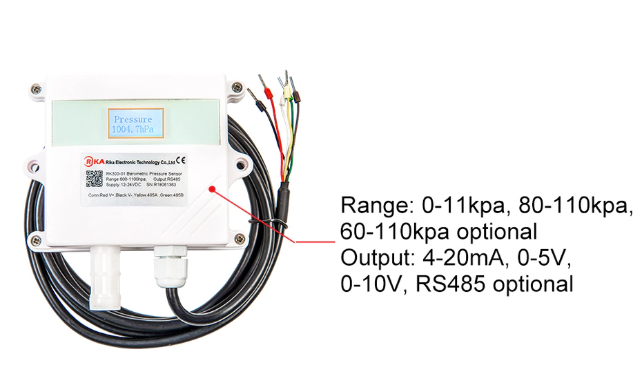 Rika environment sensor solution provider for air pressure monitoring-13