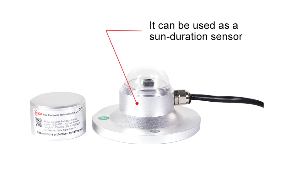 Rika solar radiation sensor supplier for ecological applications-14