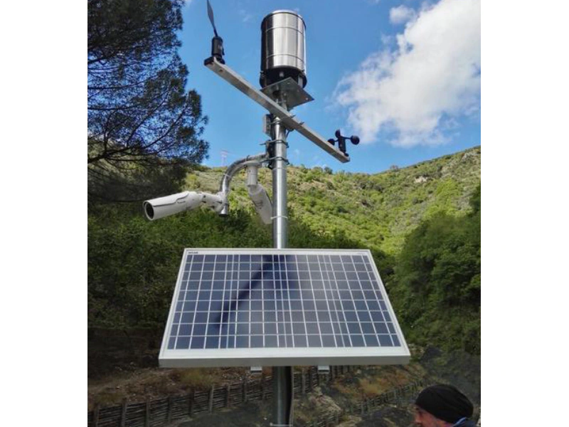 Rika weather station with rain gauge manufacturer for agriculture-19