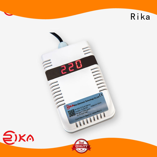 Rika perfect dust sensor solution provider for atmospheric environmental quality monitoring