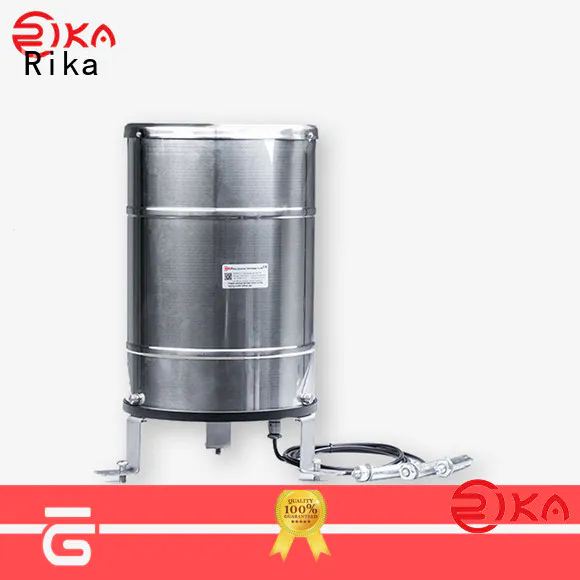 Rika professional accurate rain gauge solution provider for hydrometeorological monitoring