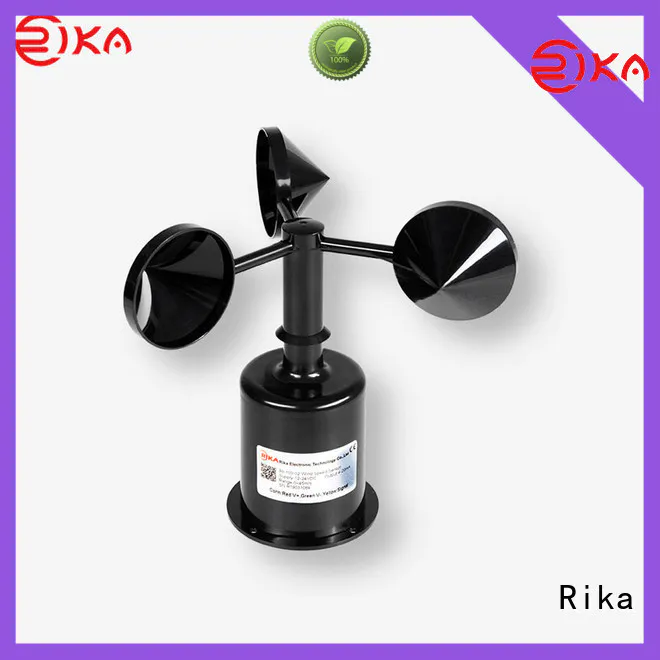 Rika great wind speed monitor solution provider for meteorology field