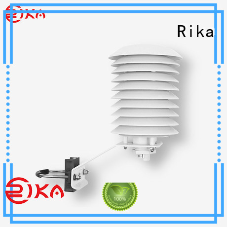 Fábrica de escudos de radiación de estación meteorológica profesional Rika para medición de humedad relativa