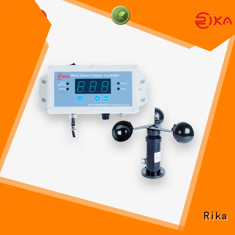 Rika electronic wind sensor solution provider for wind spped monitoring