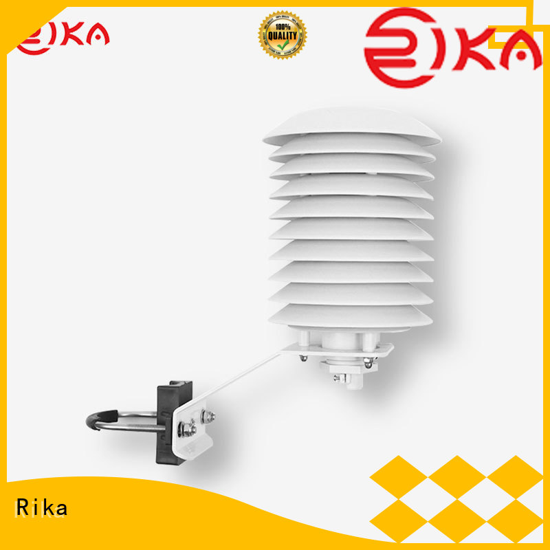 Fabricante de escudos de radiación solar Rika para medición de temperatura