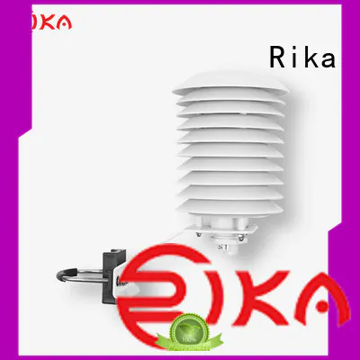 Rika weather station radiation shield supplier for relative humidity measurement