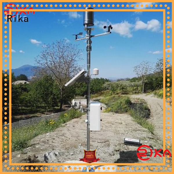 Fabricante de estaciones meteorológicas Rika para medición de parámetros de humedad