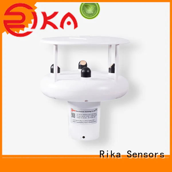 Rika Sensors ultrasonic wind sensors industry for wind spped monitoring