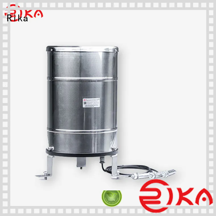 Rika accurate rain gauge industry for agriculture