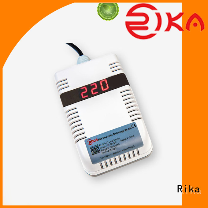 Proveedor de soluciones de sensor de calidad del aire de Rika para el control de la temperatura del aire
