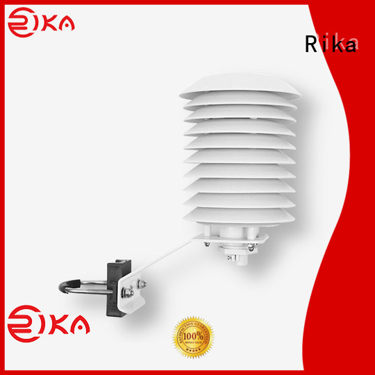Proveedor de soluciones de protección contra la radiación solar de Rika para la medición de temperatura