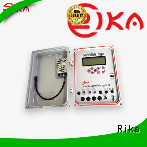 Rika best weather data logger supplier for mesonet systems