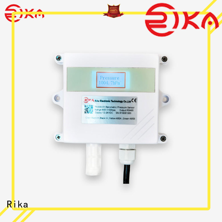 Fabricante de sensores de calidad del aire Rika para monitoreo de humedad