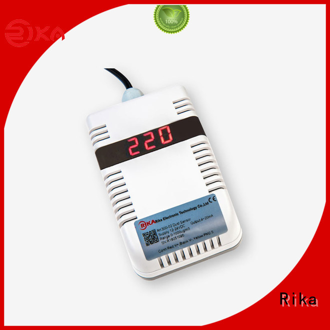 Rika top rated noise sensor solution provider for air quality monitoring