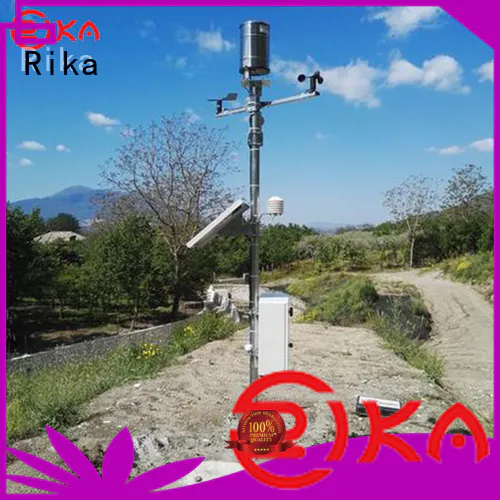 Rika weather sensor solution provider for soil temperature measurement