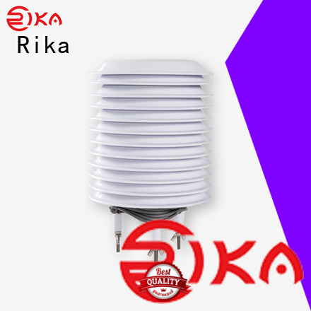 Rika great weather station radiation shield factory for temperature measurement