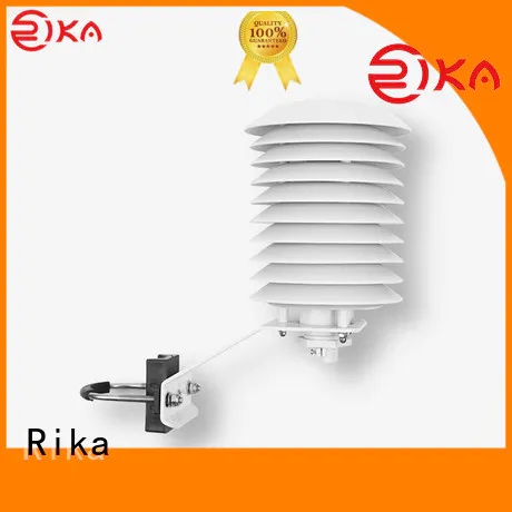 Rika weather station radiation shield manufacturer for relative humidity measurement