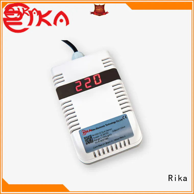 Rika air quality monitoring sensors solution provider for dust monitoring