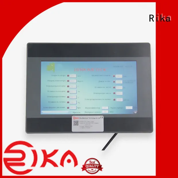 Rika great datalogger solution provider for weather stations
