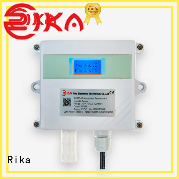 Rk330-02 Wall-mounted Ambient Temperature & Humidity Sensor