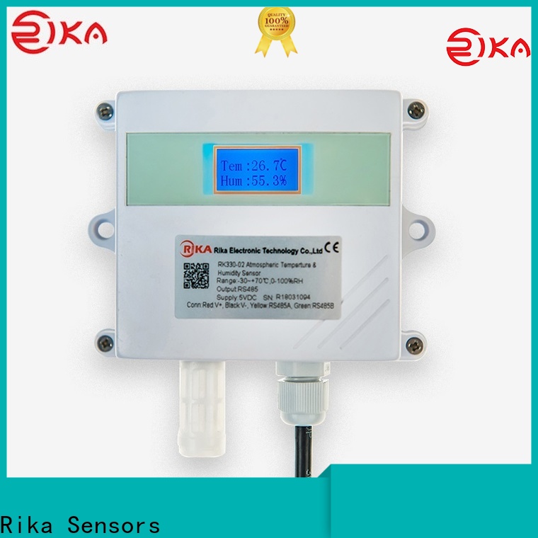 Rika Sensors fabricante de sondas de humedad de gran temperatura para monitoreo de humedad