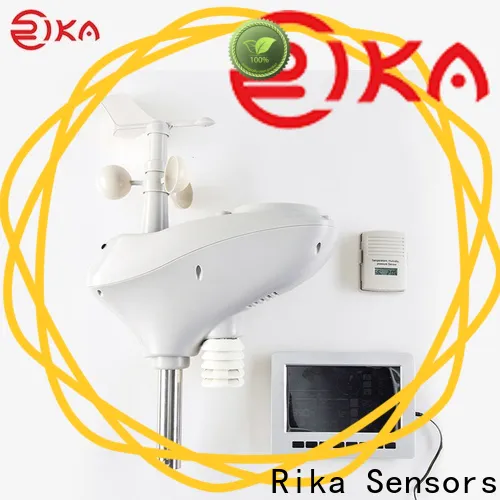 Rika Sensors wireless weather station reviews factory for weather monitoring