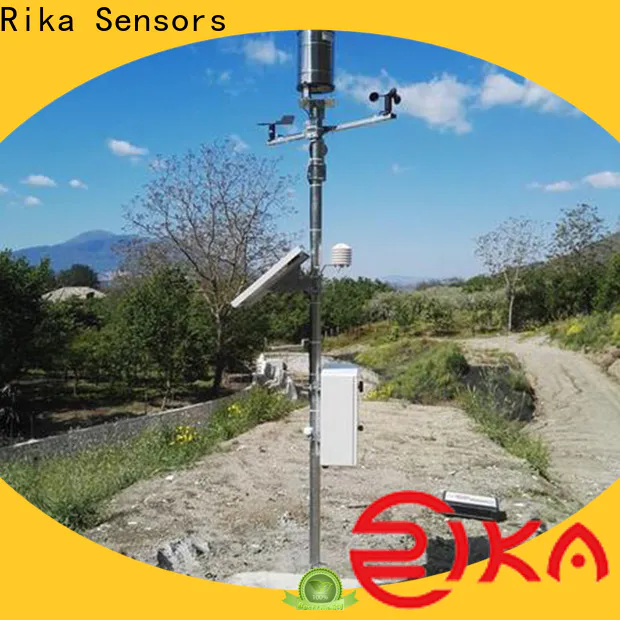 Rika Sensors portable meteorological station solution provider for humidity parameters measurement