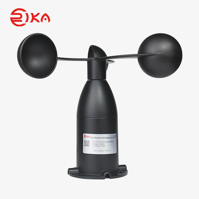 RK100-01 Metal Wind Speed Sensor Cup Anemometer