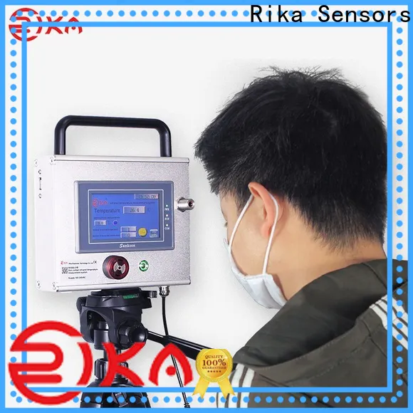 Rika Sensors best infrared thermal scanner industry for temperature detection in crowded public places