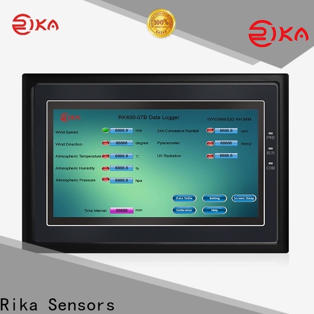 Rika Sensors proveedor de registradores de datos perfectos para sistemas mesonet
