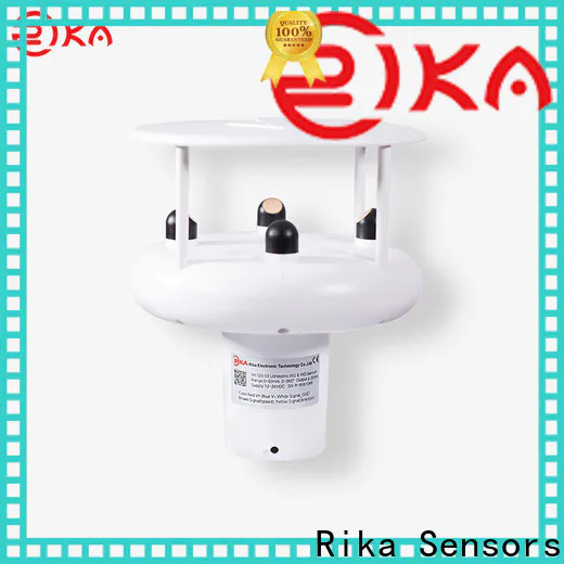 Rika Sensors perfect ultrasonic anemometer supplier for meteorology field