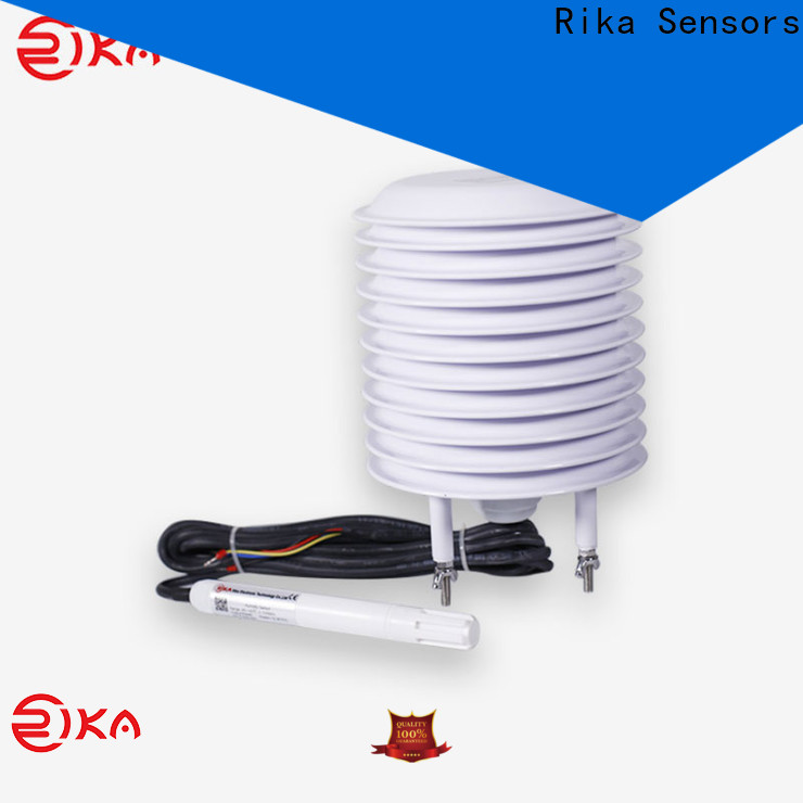 Gran fábrica de servicios de monitoreo ambiental de Rika Sensors para el monitoreo de la calidad del aire