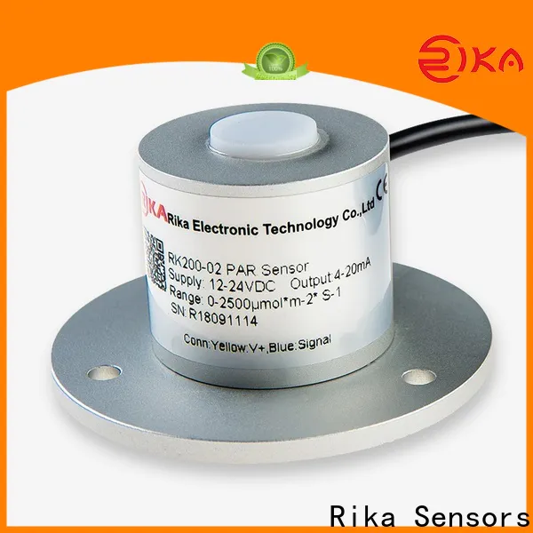 Proveedor de sensores de iluminación de Rika Sensors para medición de radiación de onda corta