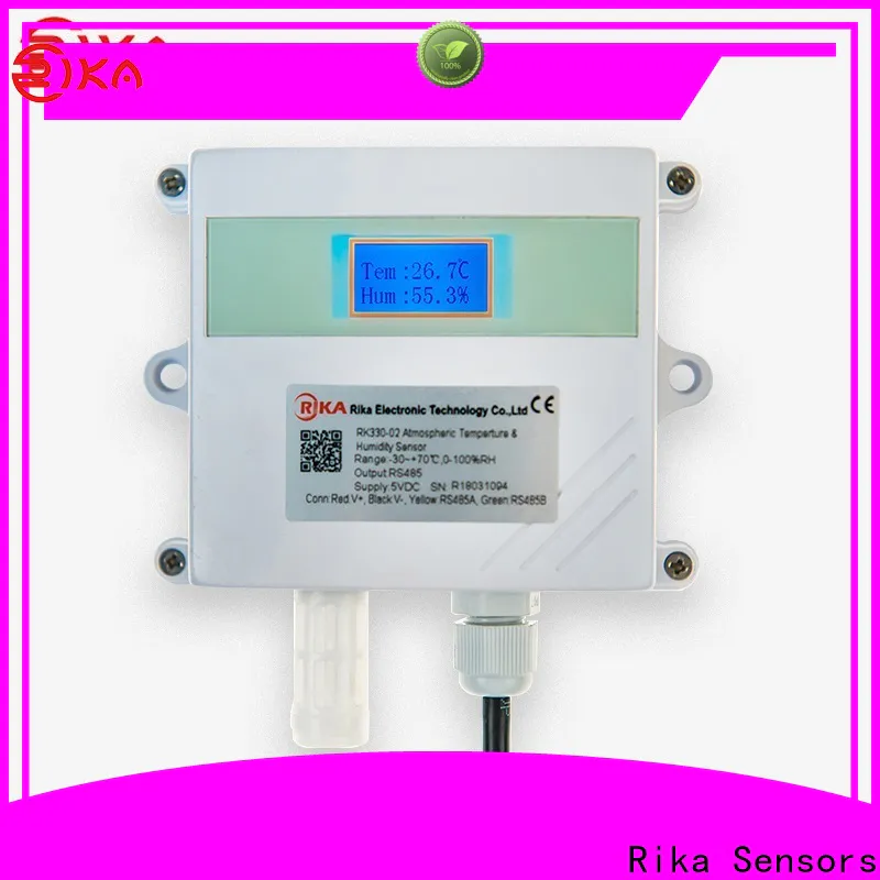 Rika Sensors es la mejor fábrica de sensores pm 2.5 para el monitoreo de la calidad ambiental atmosférica