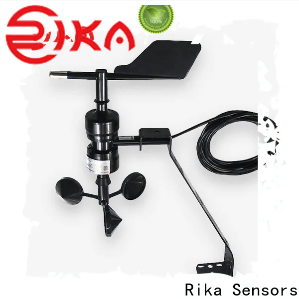 Proveedor de soluciones de medidor de viento profesional de Rika Sensors para aplicaciones industriales