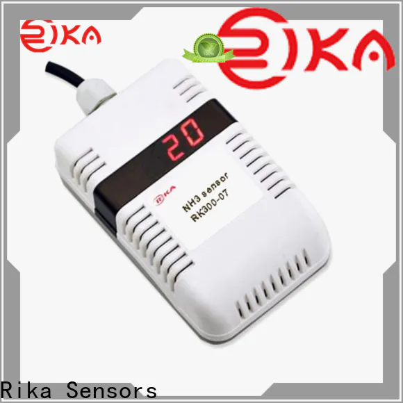Proveedor profesional de monitoreo de calidad ambiental de Rika Sensors para monitoreo de calidad del aire