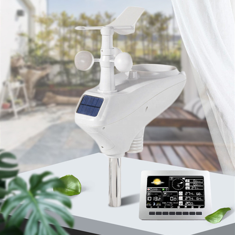 news-Rika Sensors-How does the home wireless weather station in the villa courtyard work and apply i