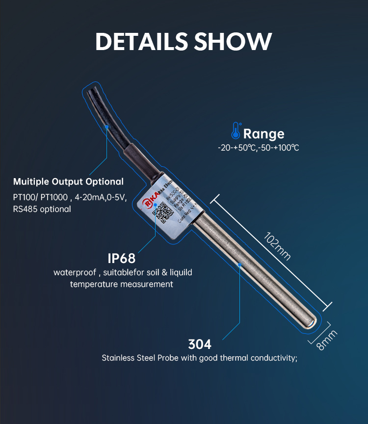 product-Rika Sensors-RK500-01 Soil Liquid Temperature Sensor-img-3