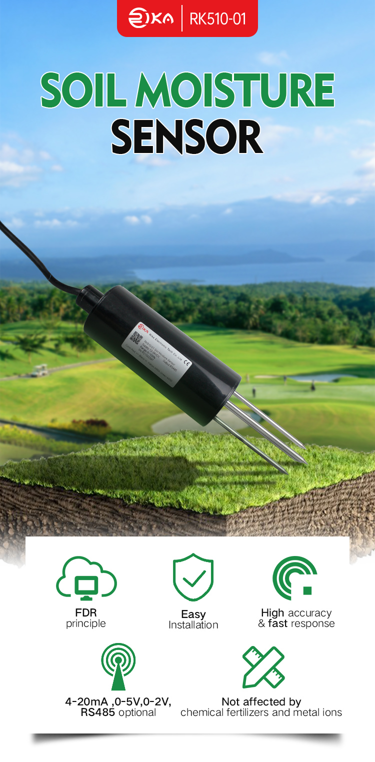 Rk510-01 Soil Moisture Sensor Probe | Rika Sensors