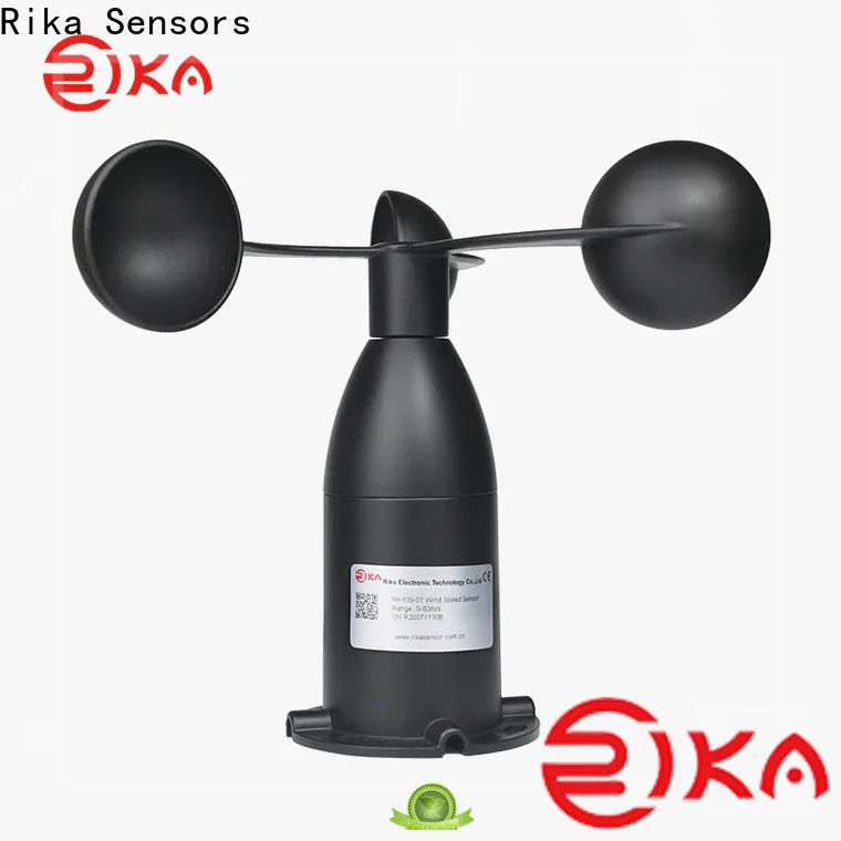 Rika Sensors cup anemometer for sale for wind speed monitoring