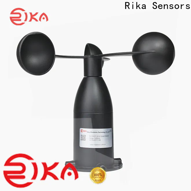 Rika Sensors wind speed device company for industrial applications