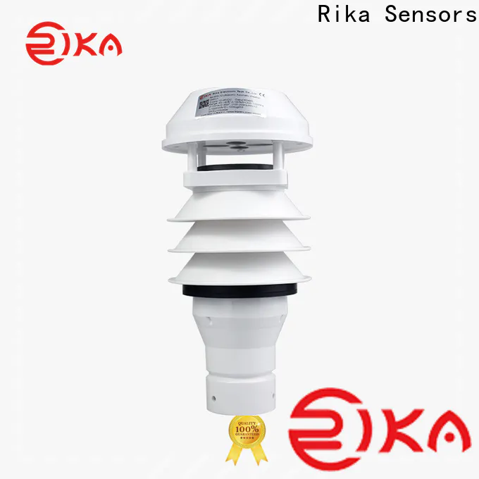 Rika Sensors professional weather station solution provider for soil temperature measurement