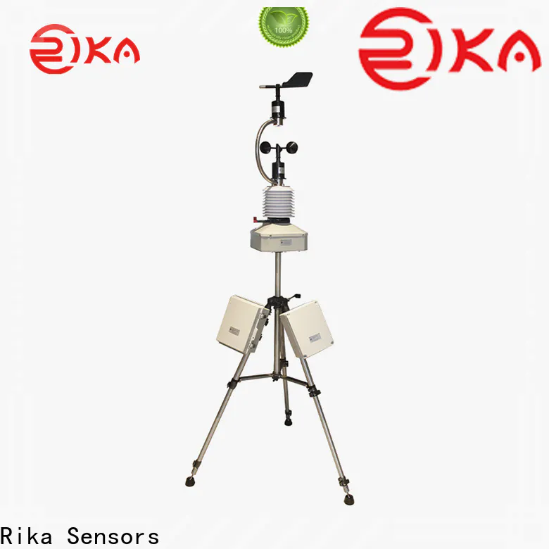 Rika Sensors new automatic weather station manufacturer factory for soil temperature measurement