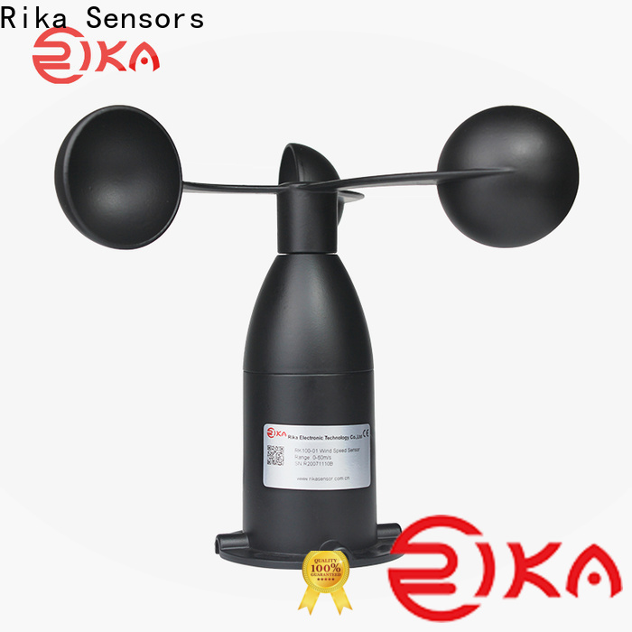Rika Sensors professional anemometer transducer factory price for wind speed monitoring