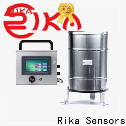 Rika Sensors rain gauge and thermometer company for agriculture