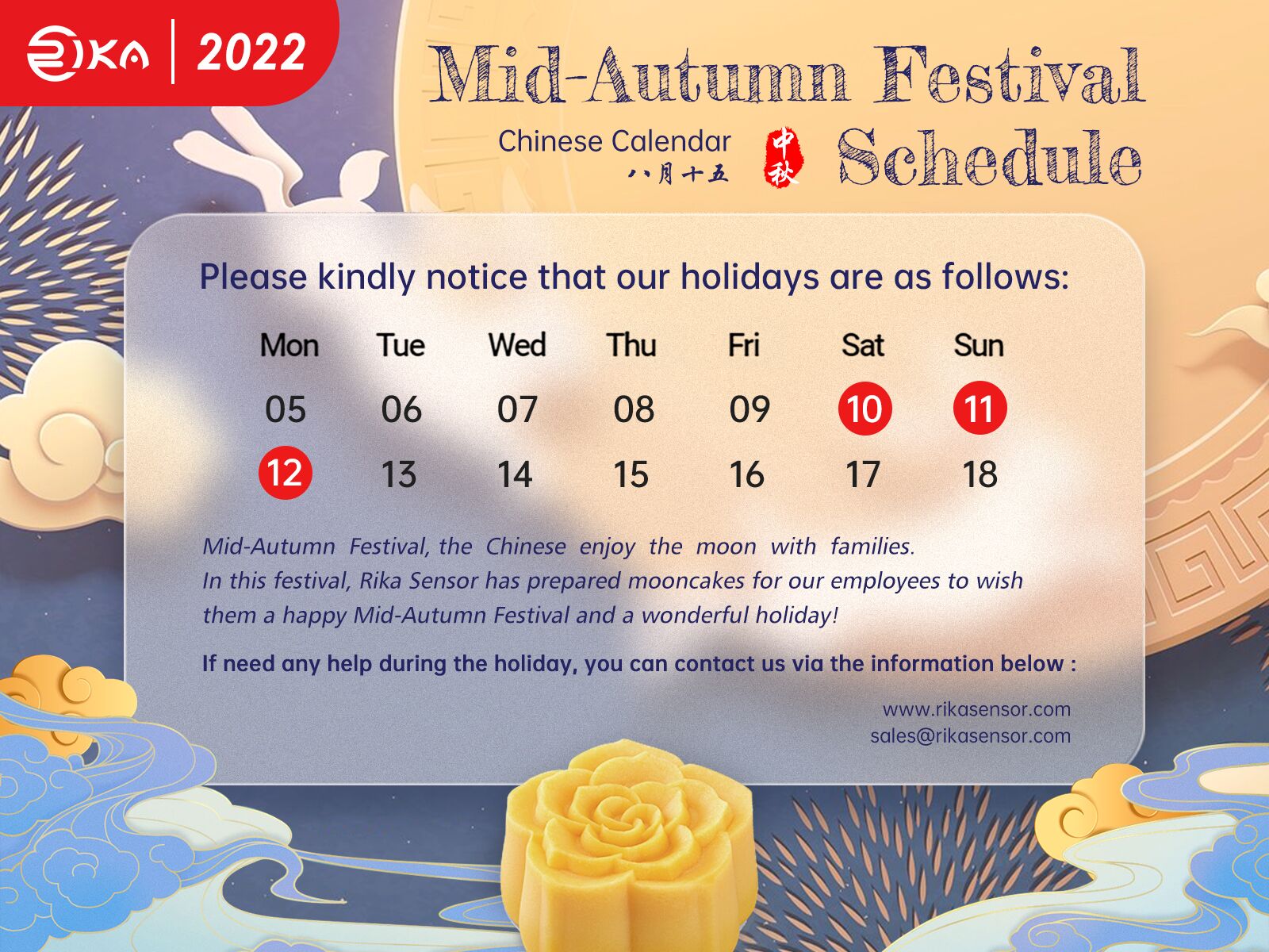 news-Mid-Autumn Festival Holiday Notice-Rika Sensors-img